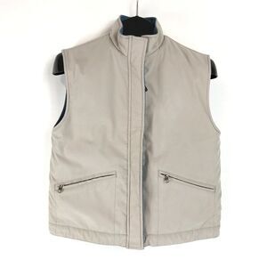 L.L. Bean Reversible Quilted Vest Women's Small Lined Pockets Winter Outdoor